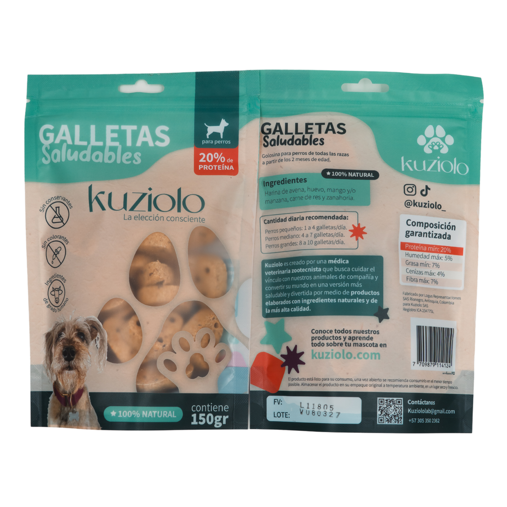 Galletas Saludables para perros
