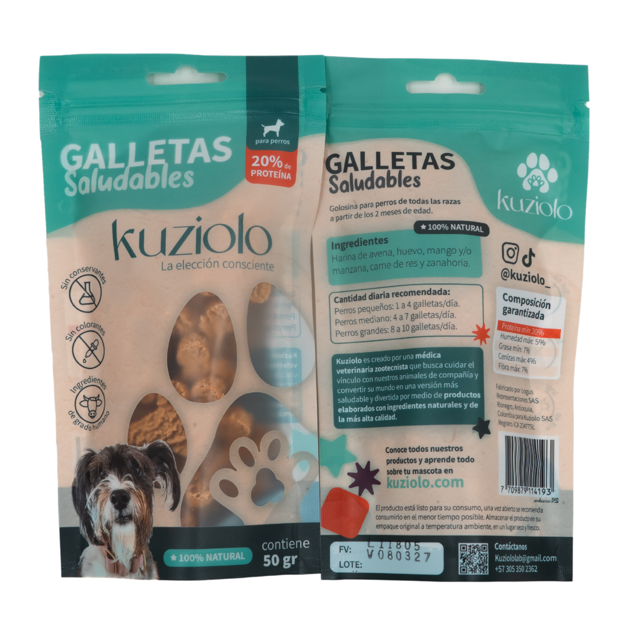 Galletas Saludables para perros