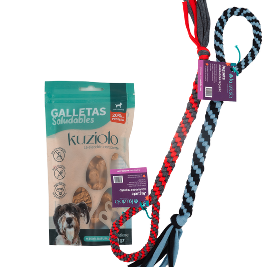 Combo Galletas saludables + Juguete Agarradera